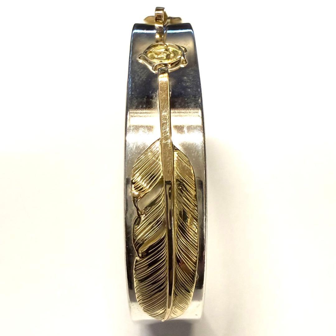 鷲見太郎 washimi tato 12mmバングル Mサイズ 18Kフェザー - メルカリ