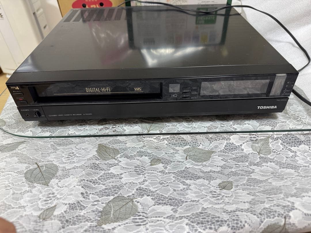 動作未確認）東芝 TOSHIBA A-750HFD 東芝カセットVTR - メルカリ