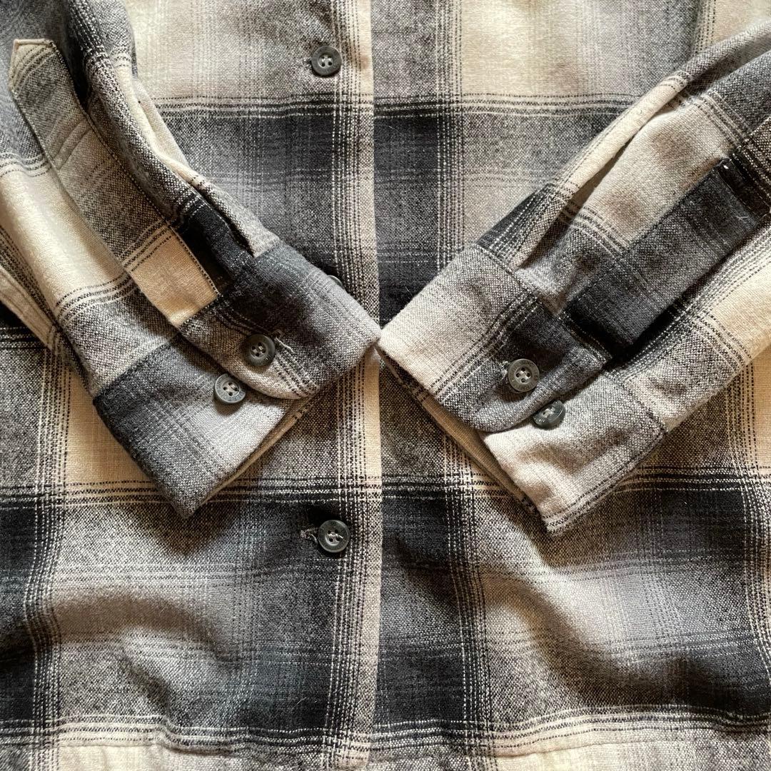 好配色 PENDLETON オンブレ シャドー ボードシャツ ペンドルトン M