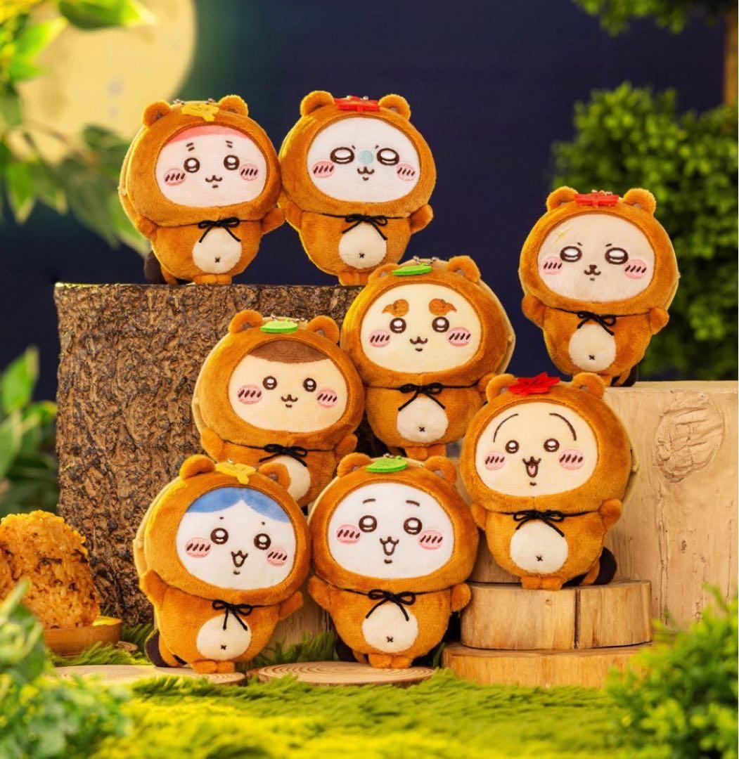 ちいかわ たぬきだもんくじ C賞 ぜったいたぬきなマスコット ハチワレ