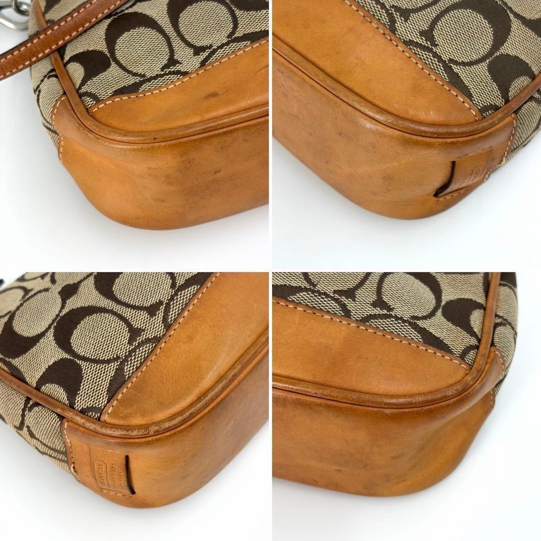 COACH アクセサリポーチ ワンショルダー シグネチャー 903 - メルカリ