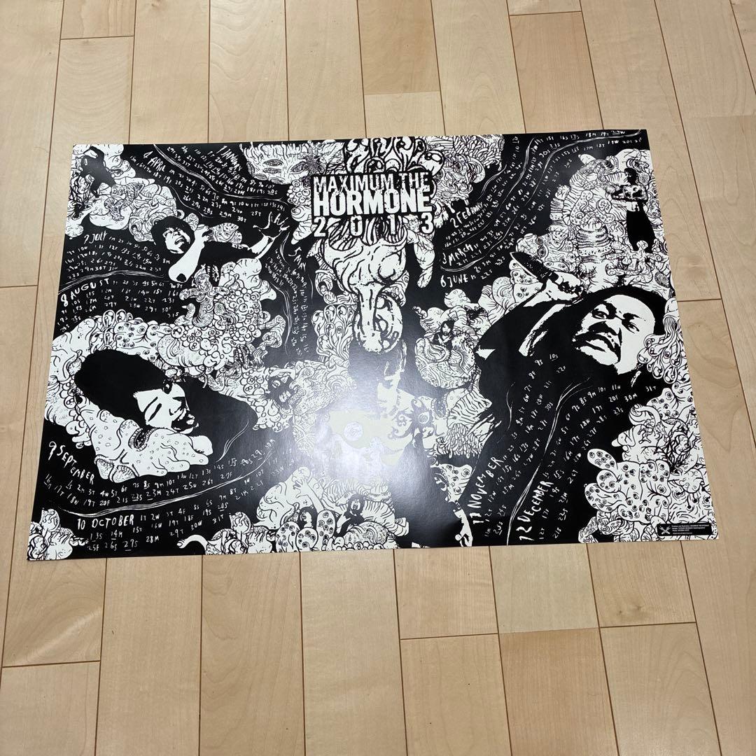 ま*)様 マキシマムザホルモン カレンダー 2009-2014