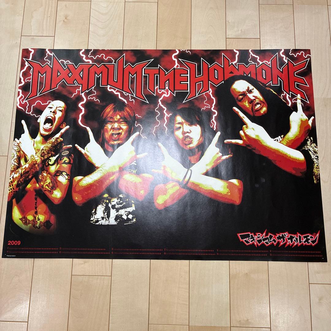 ま*)様 マキシマムザホルモン カレンダー 2009-2014