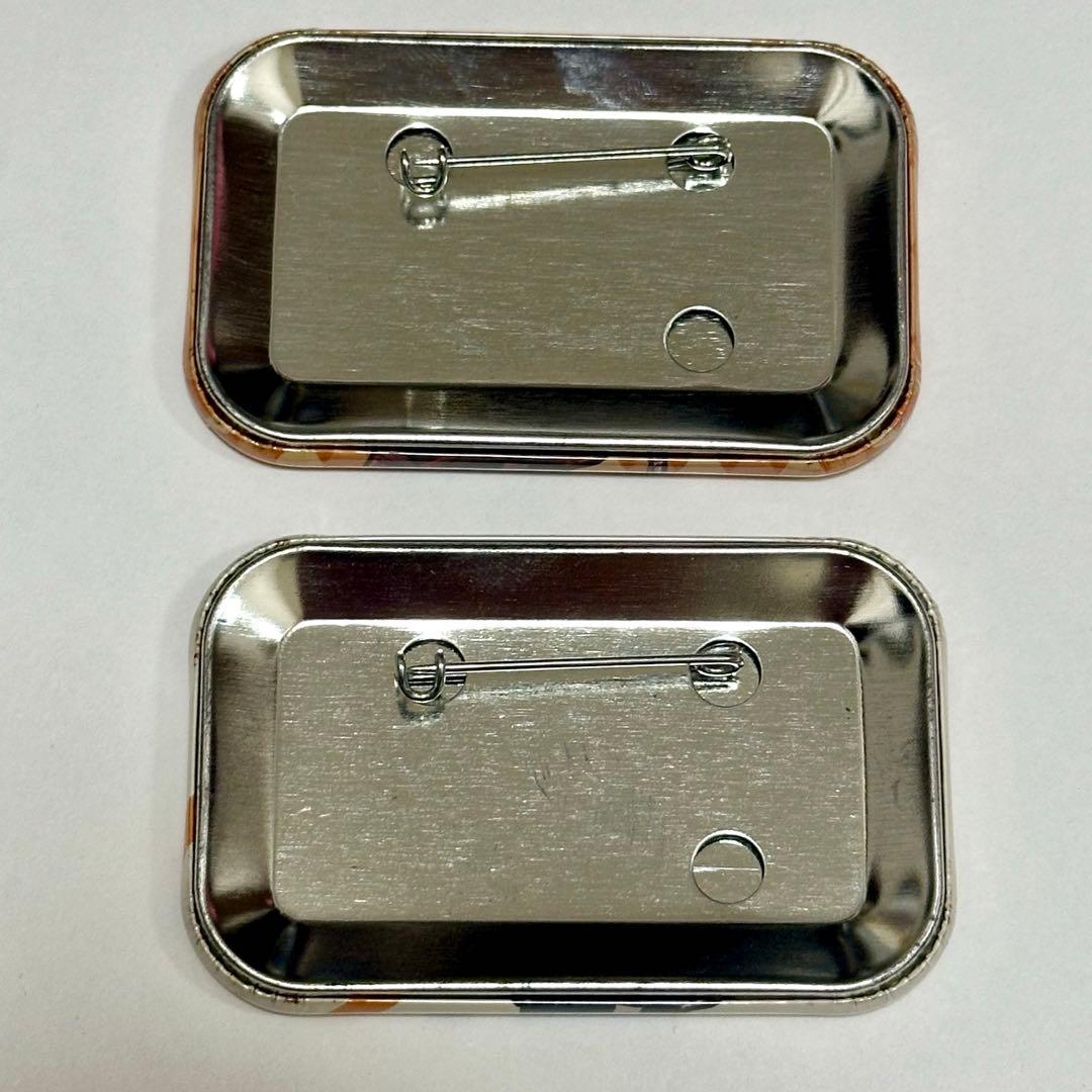 ヘタリア よこ長缶バッジ イタリア(アナザー)2個セット　原作絵