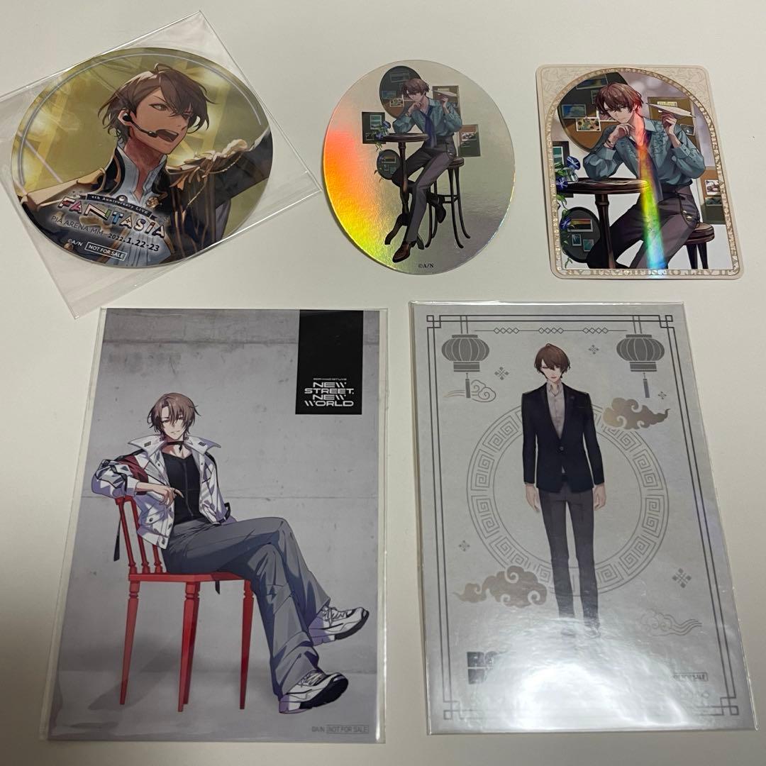 にじさんじ 加賀美ハヤト アクスタ 缶バッジ アクリルブロック ポストカード