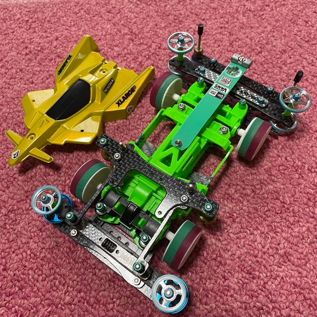 ミニ四駆 マシン4台 2014レアピット まとめ売り