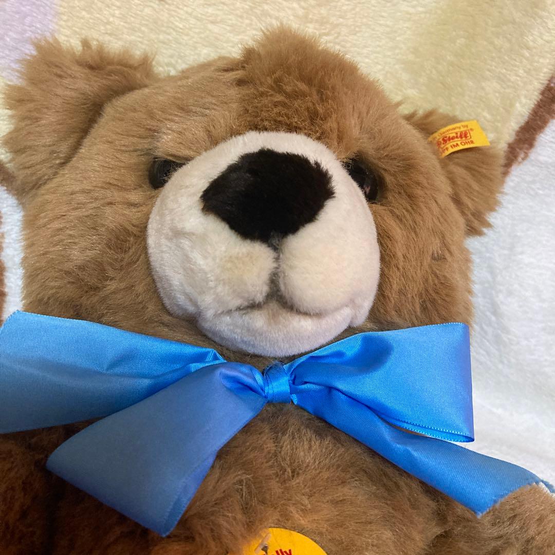 シュタイフ　Molly 019982 テディベア　ぬいぐるみ　紙タグ付　中古品