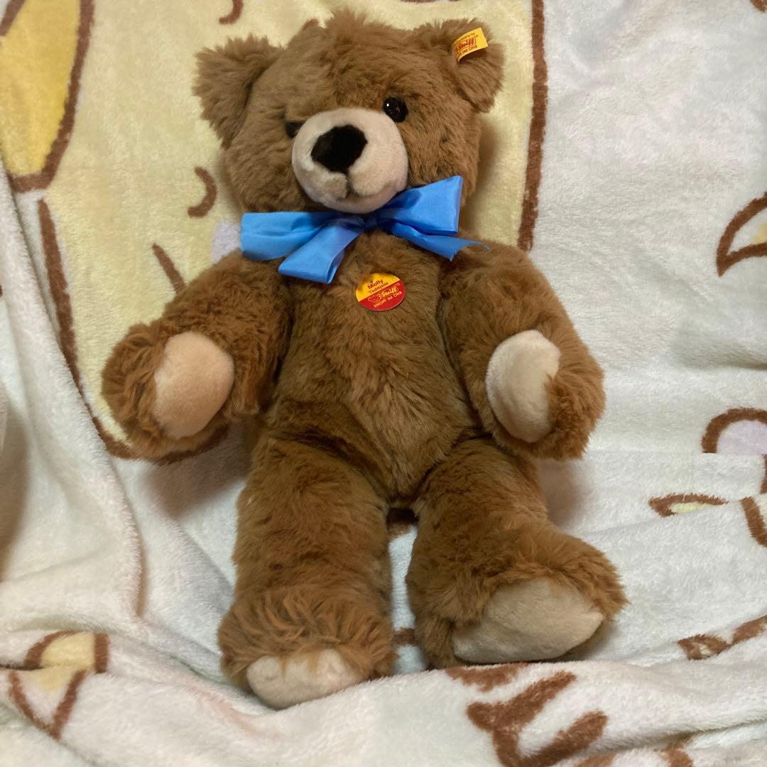 シュタイフ　Molly 019982 テディベア　ぬいぐるみ　紙タグ付　中古品