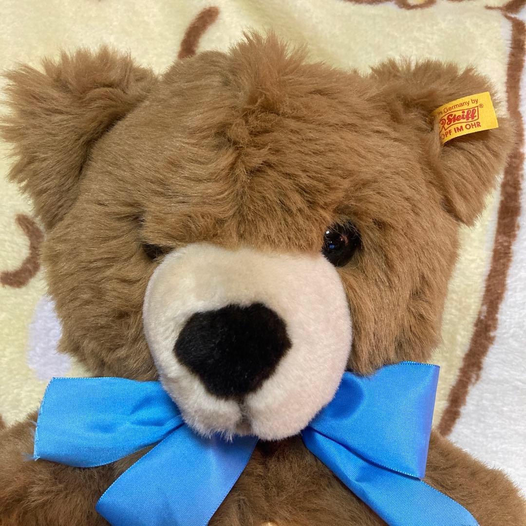 シュタイフ　Molly 019982 テディベア　ぬいぐるみ　紙タグ付　中古品