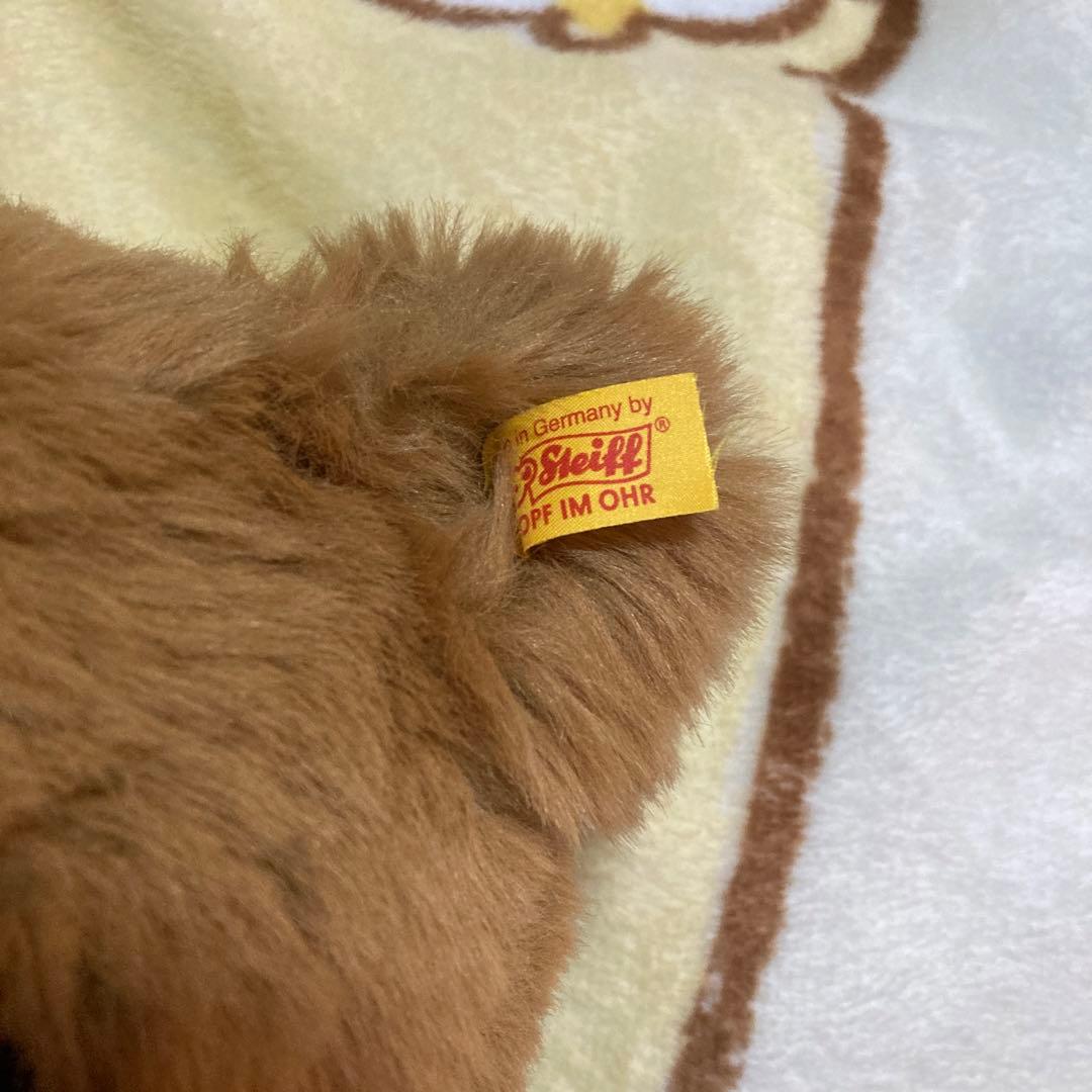 シュタイフ　Molly 019982 テディベア　ぬいぐるみ　紙タグ付　中古品