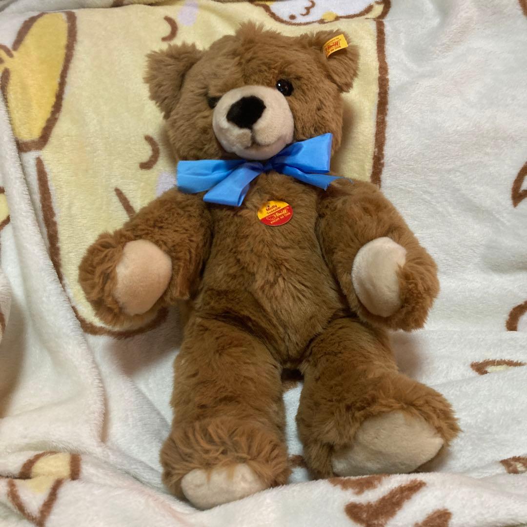 シュタイフ　Molly 019982 テディベア　ぬいぐるみ　紙タグ付　中古品