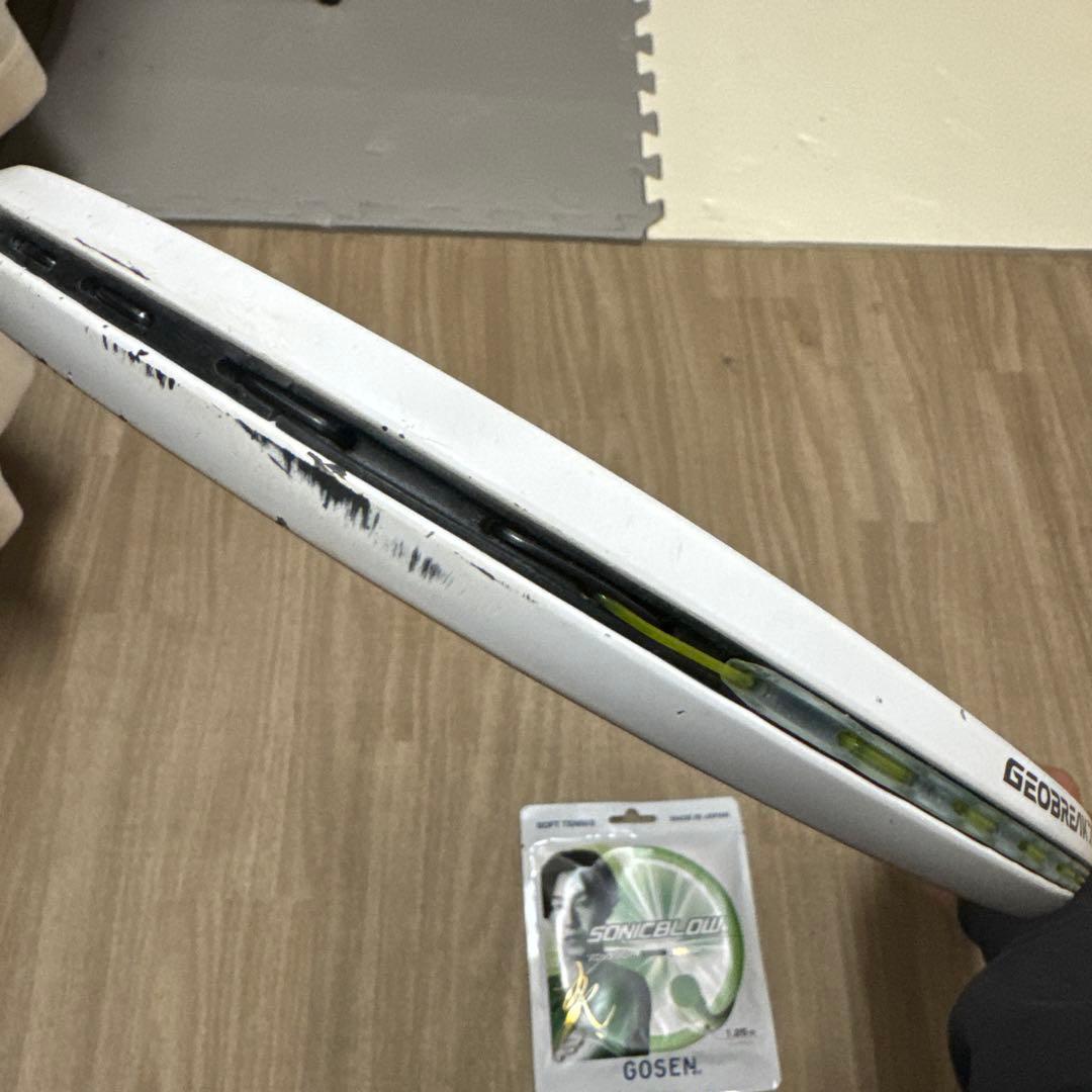 廃盤激レア⭐️ソフトテニスラケットジオブレイク70vsガット（ソニック