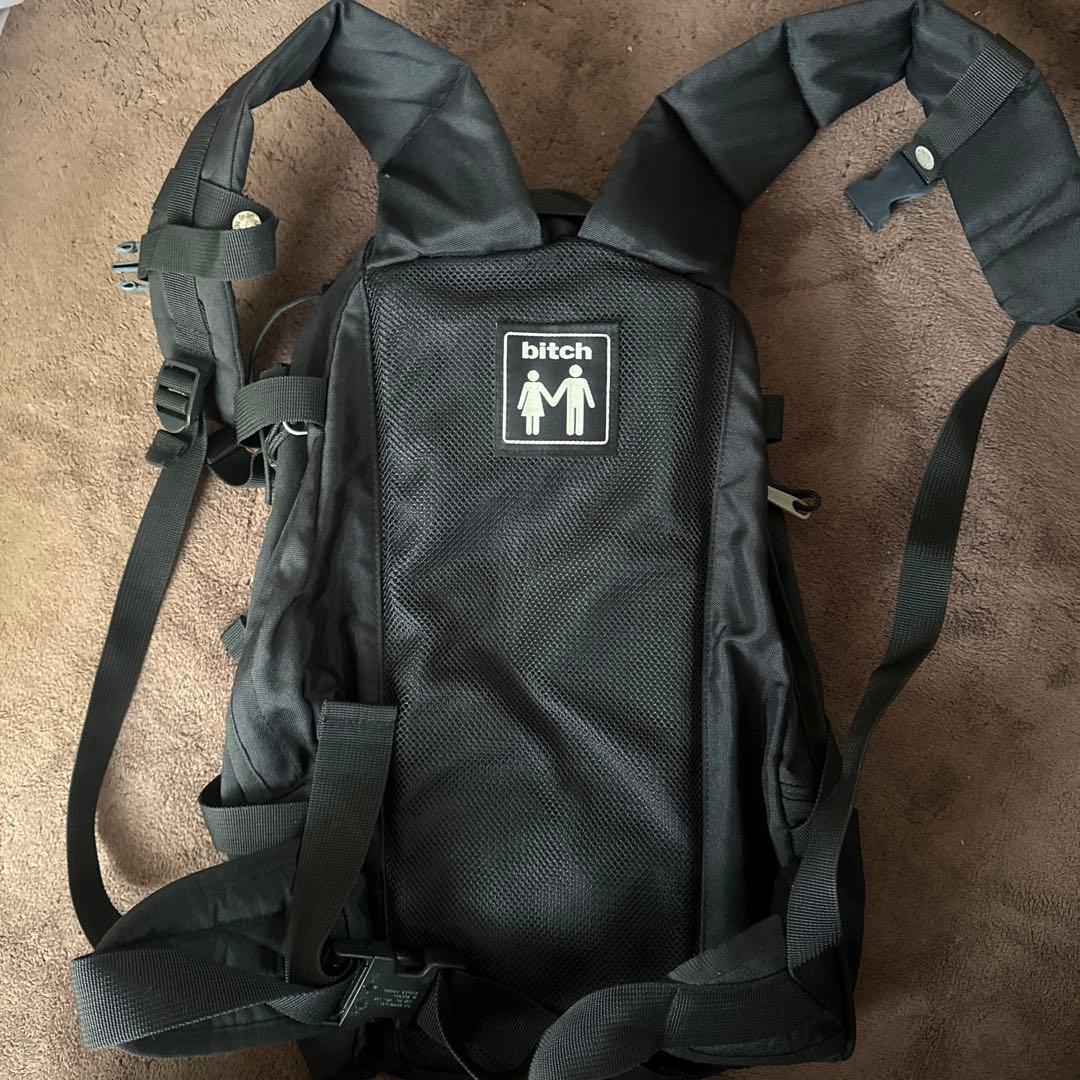 ビッチ スケートボード bitch skateboards リュック 黒/赤 - メルカリ