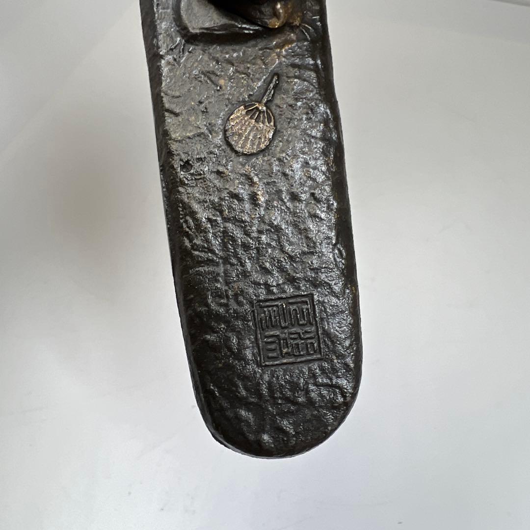 治彦作 青銅製文鎮 勝負 共箱 279g 東さ7-0527① - メルカリ