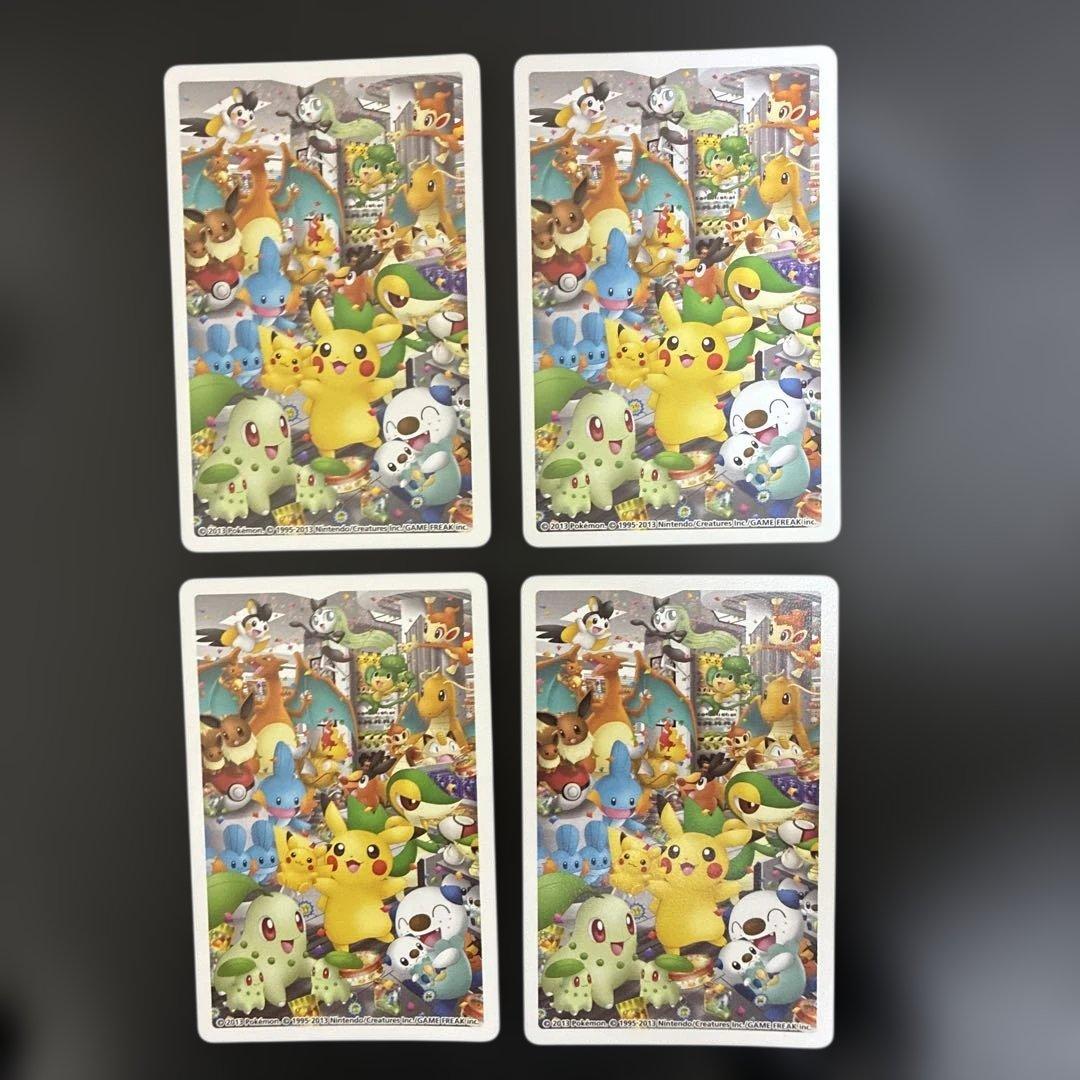 2013年発売 ポケモンセンターナゴヤのトランプ ♠️♦️❤️♣️の3 4