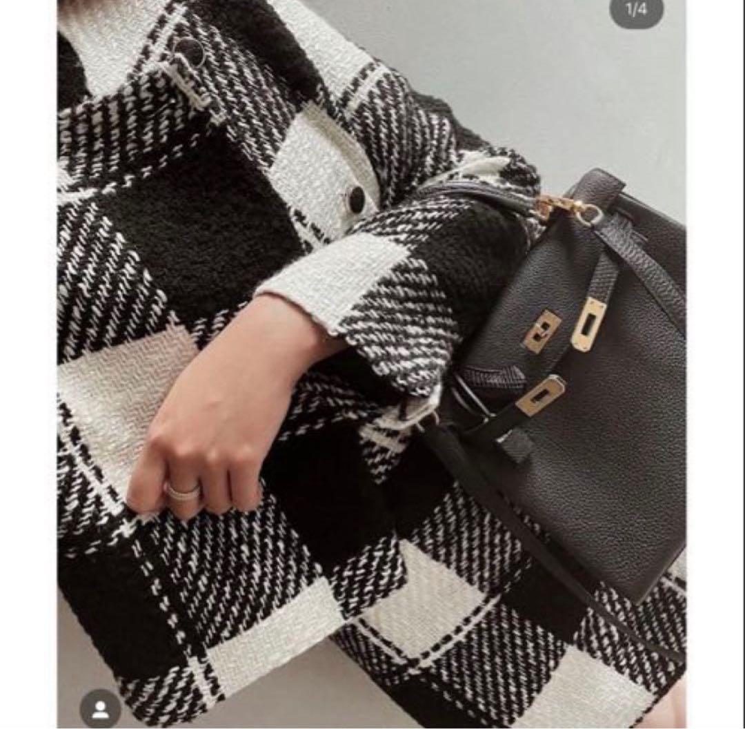 sheller シェリエ ブロックチェックキュロット - メルカリ