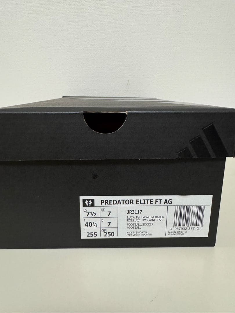 【新品】 アディダス プレデター エリートFT AG 25.5cm