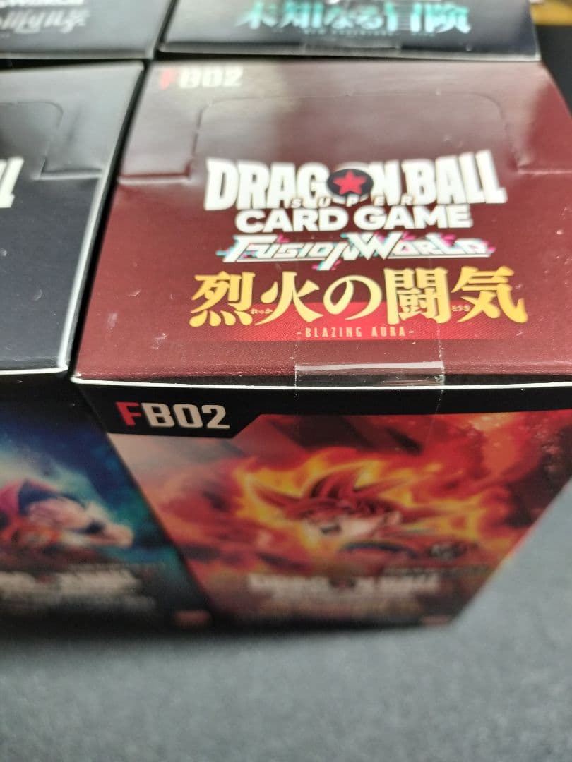 ドラゴンボールカードゲーム フュージョンワールド ボックス4種セット