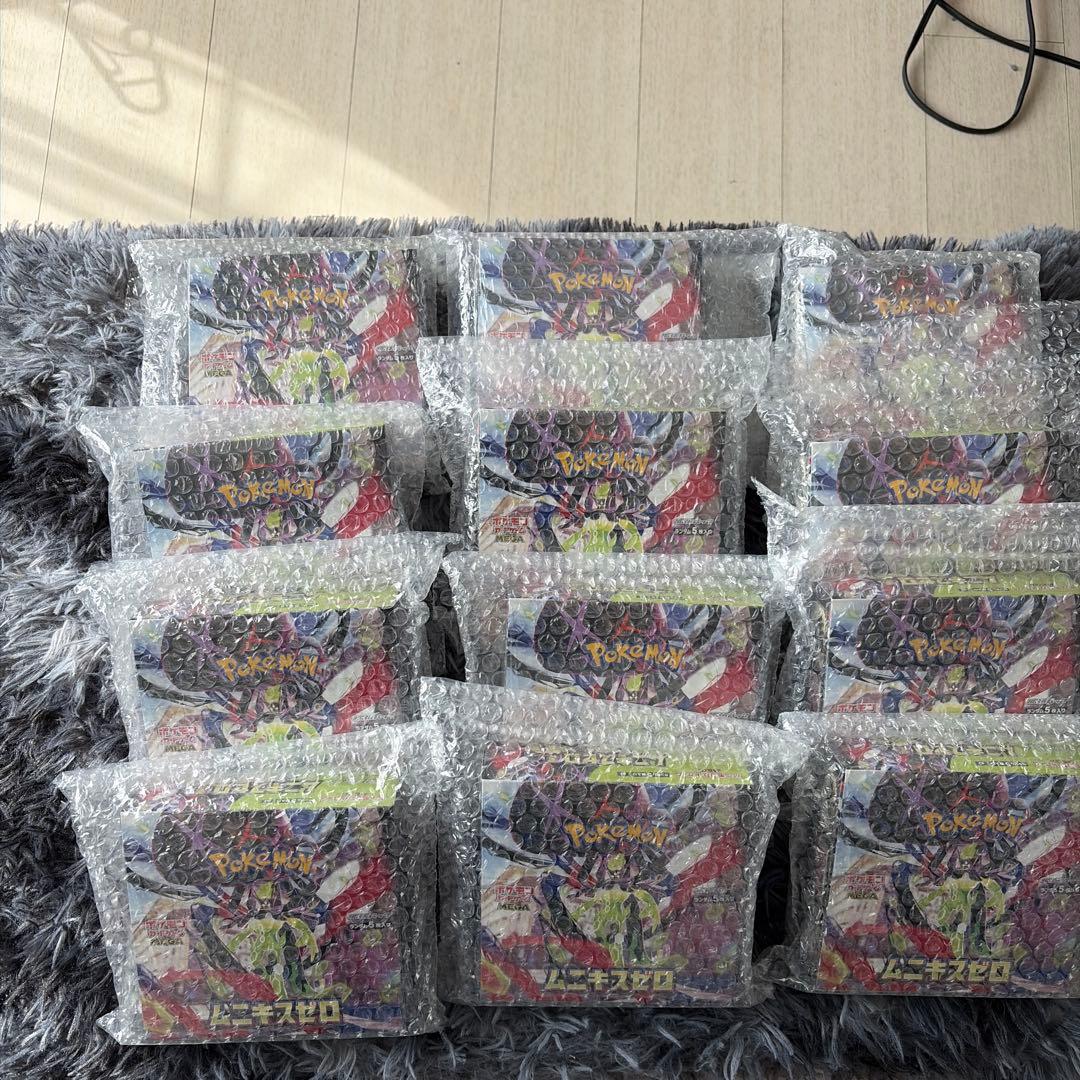 【正規購入品】ムニキスゼロ未開封BOX シュリンク付き レシート保管有