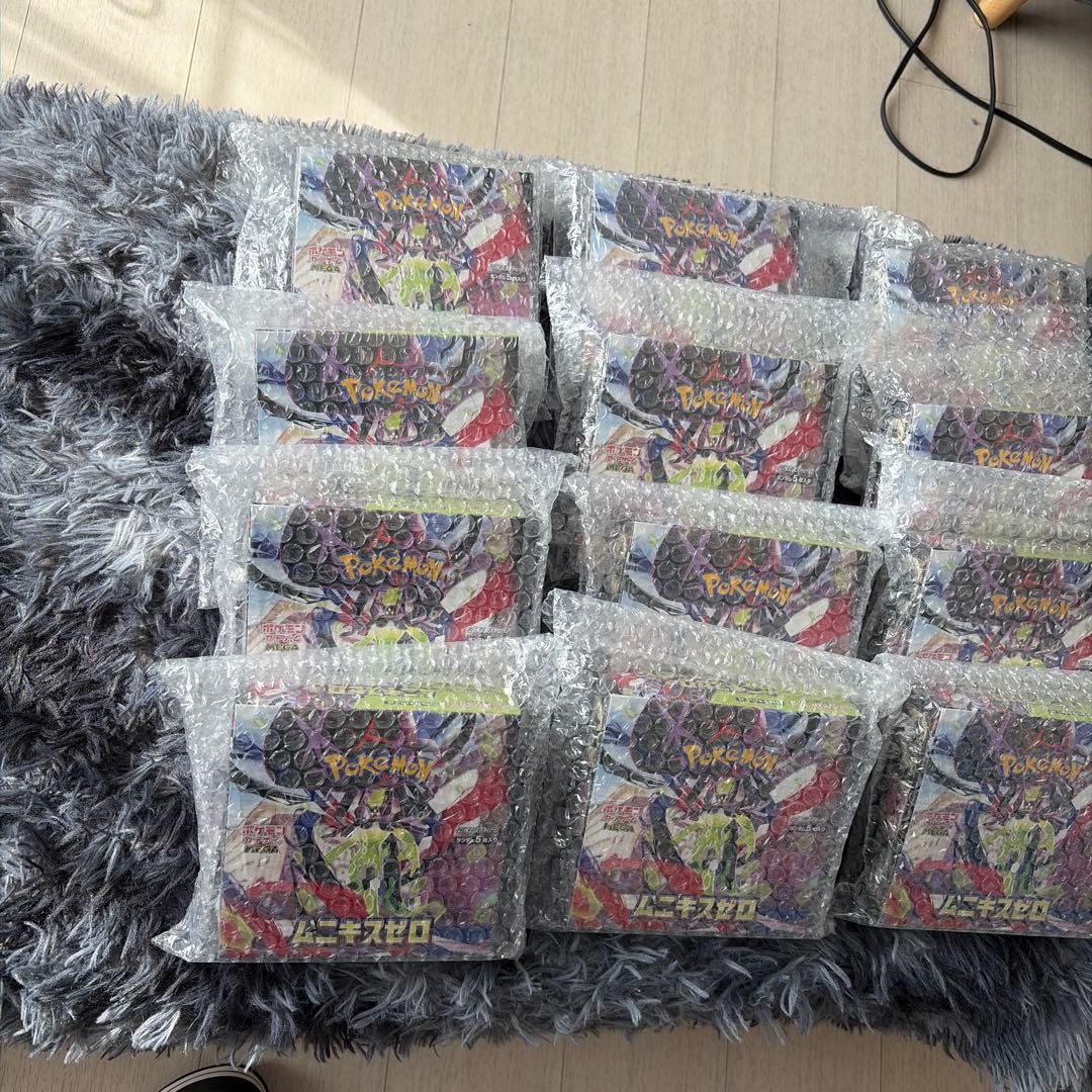 【正規購入品】ムニキスゼロ未開封BOX シュリンク付き レシート保管有