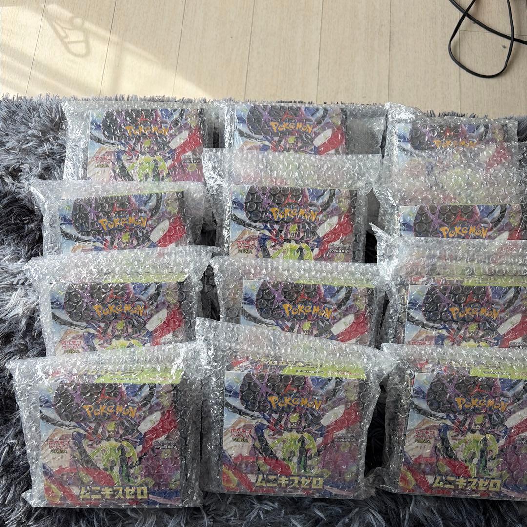 【正規購入品】ムニキスゼロ未開封BOX シュリンク付き レシート保管有