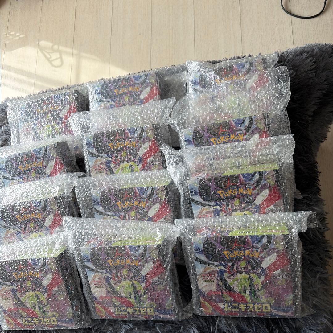 【正規購入品】ムニキスゼロ未開封BOX シュリンク付き レシート保管有