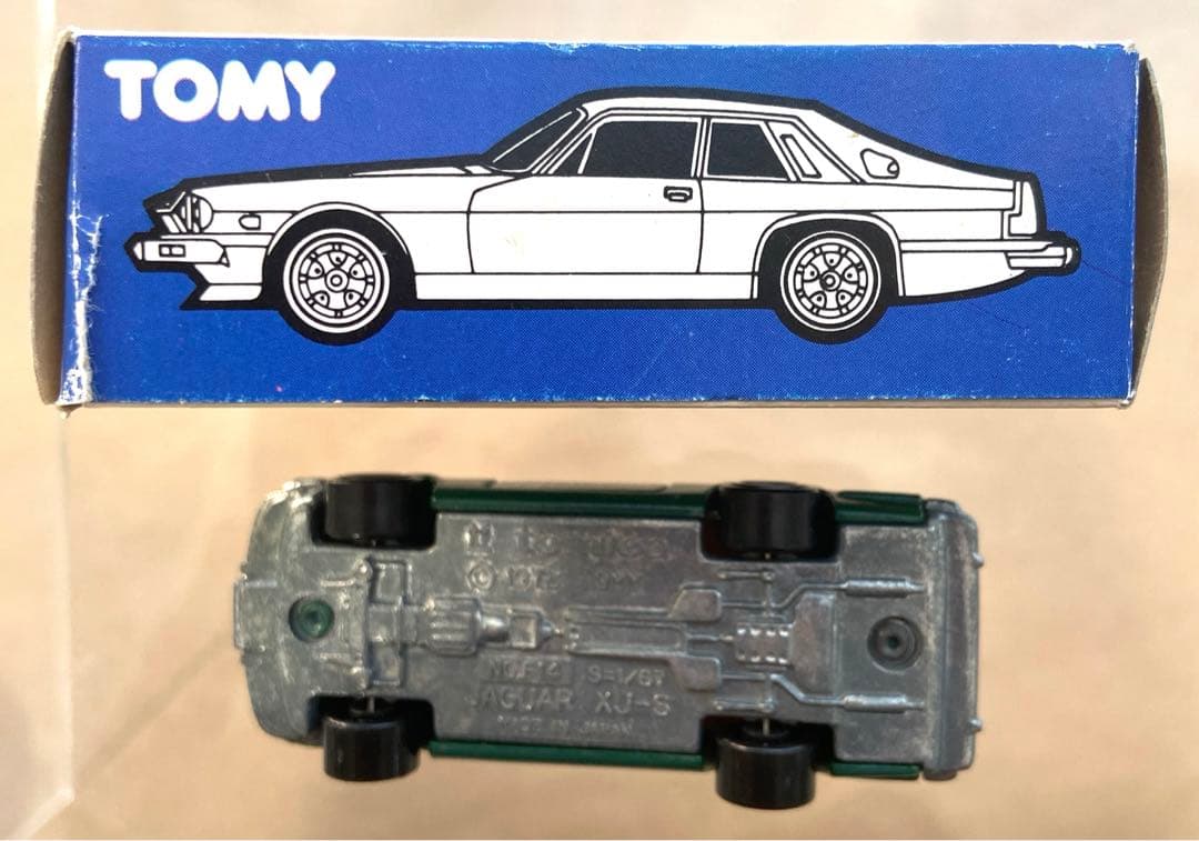 トミカ青箱外国車シリーズF14ジャガーXJ-SグループA - メルカリ