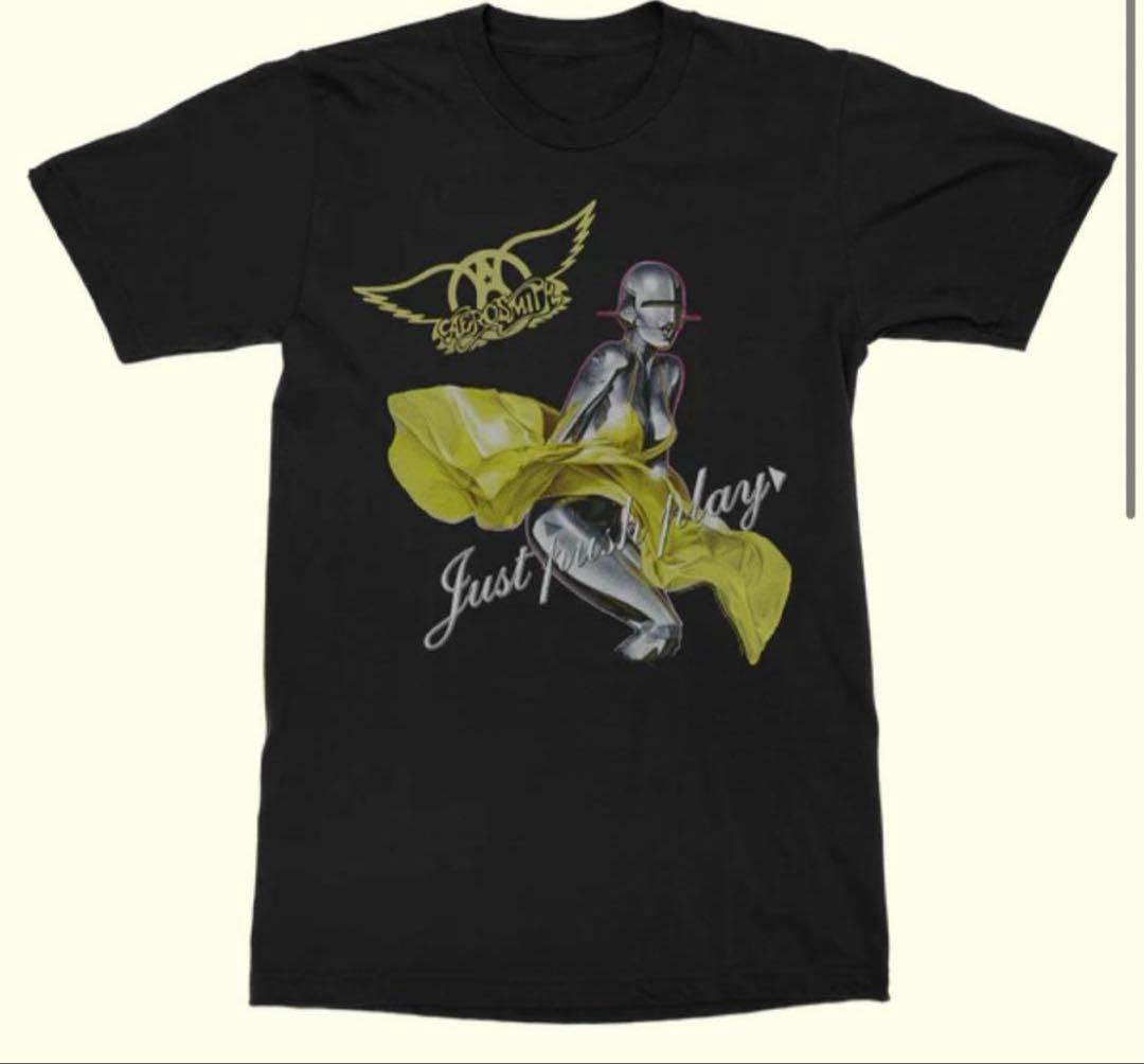 エアロスミス　公式　JUST PUSH PLAY Tシャツ　L ◆ 空山基