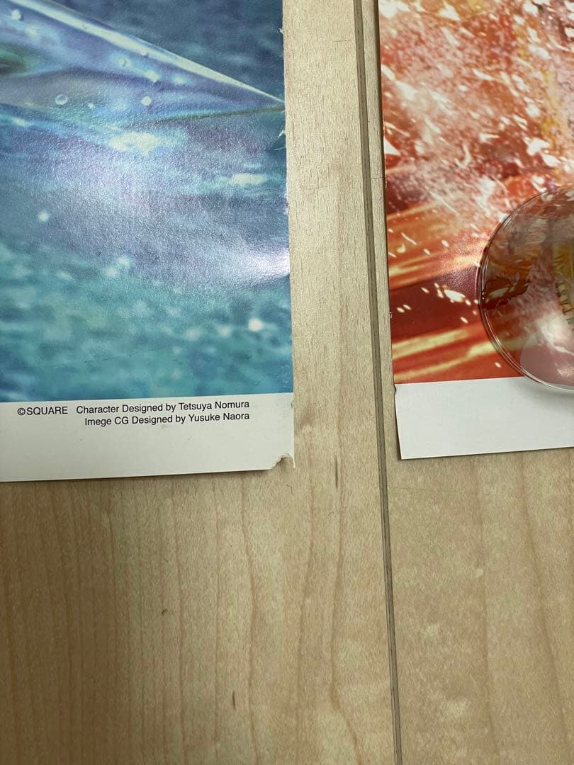 ファイナルファンタジーⅩ 10 ポスター2枚セット ティーダ ユウナ