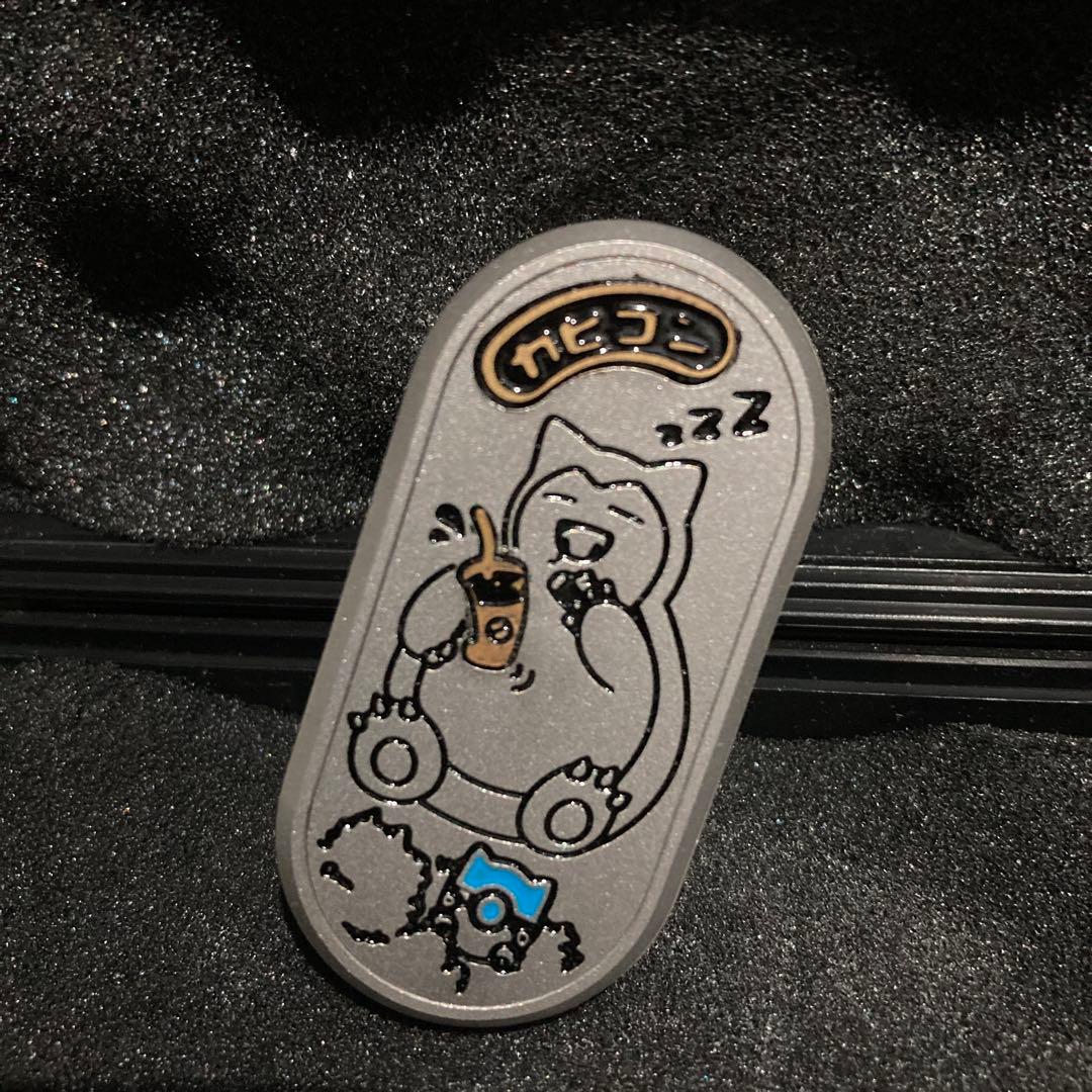 希少品　ステンレス製　音叉内臓　ポケモンフィジェットスライダー　EDC