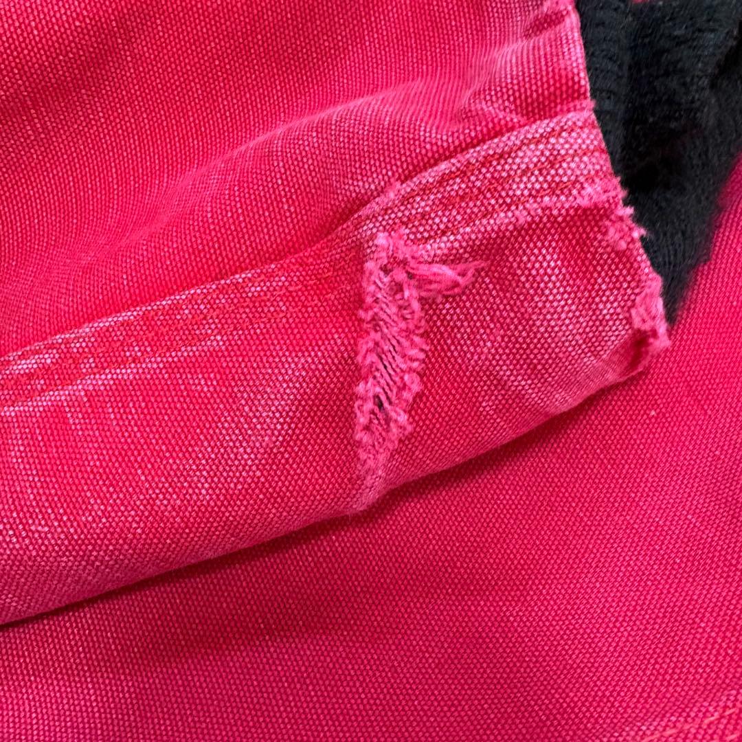 古*r様 カーハート サンタフェジャケット 襟なし レッド - メルカリ