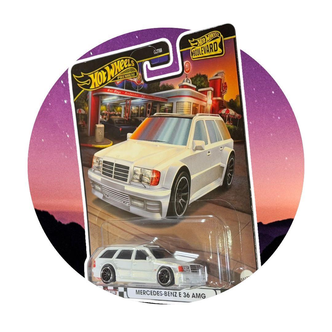 ホットウィール《 メルセデス ベンツ E36 AMG 白 *ワゴン 》#未開封品