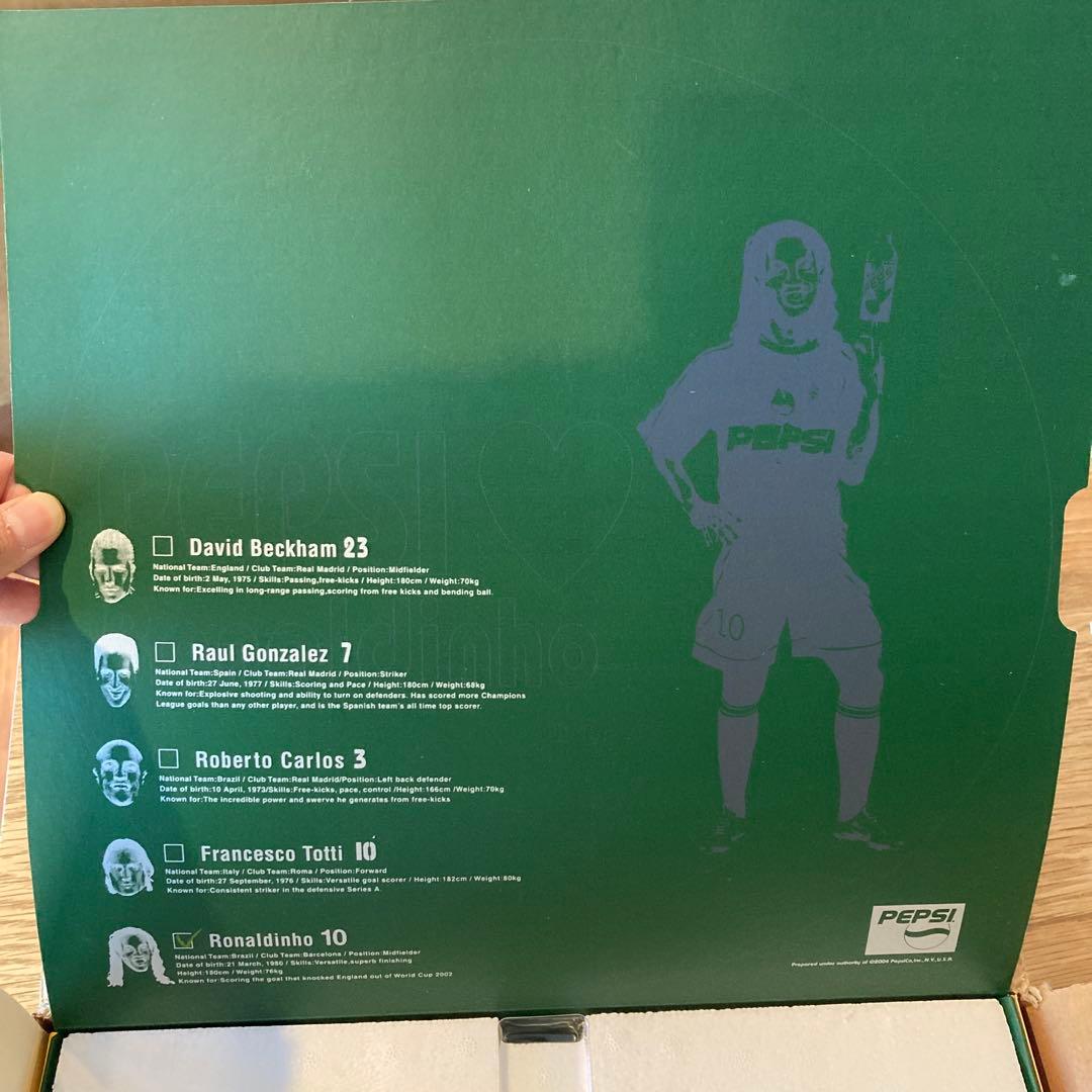 ペプシ ロナウジーニョ 時計 Ronaldinho soccer clock - メルカリ