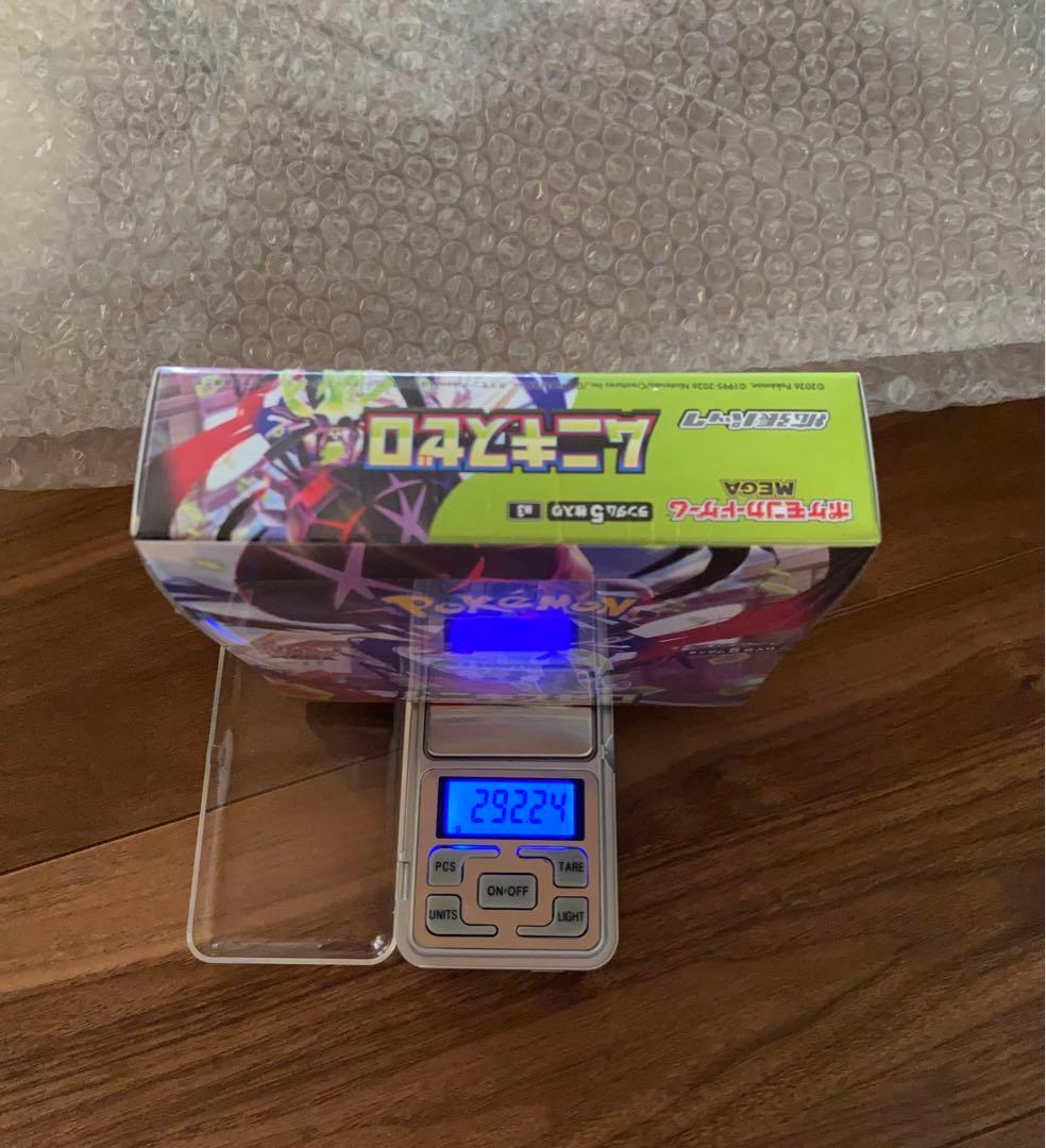 ムニキスゼロ ポケモンカードゲーム 未開封 シュリンク付きBOX 重量