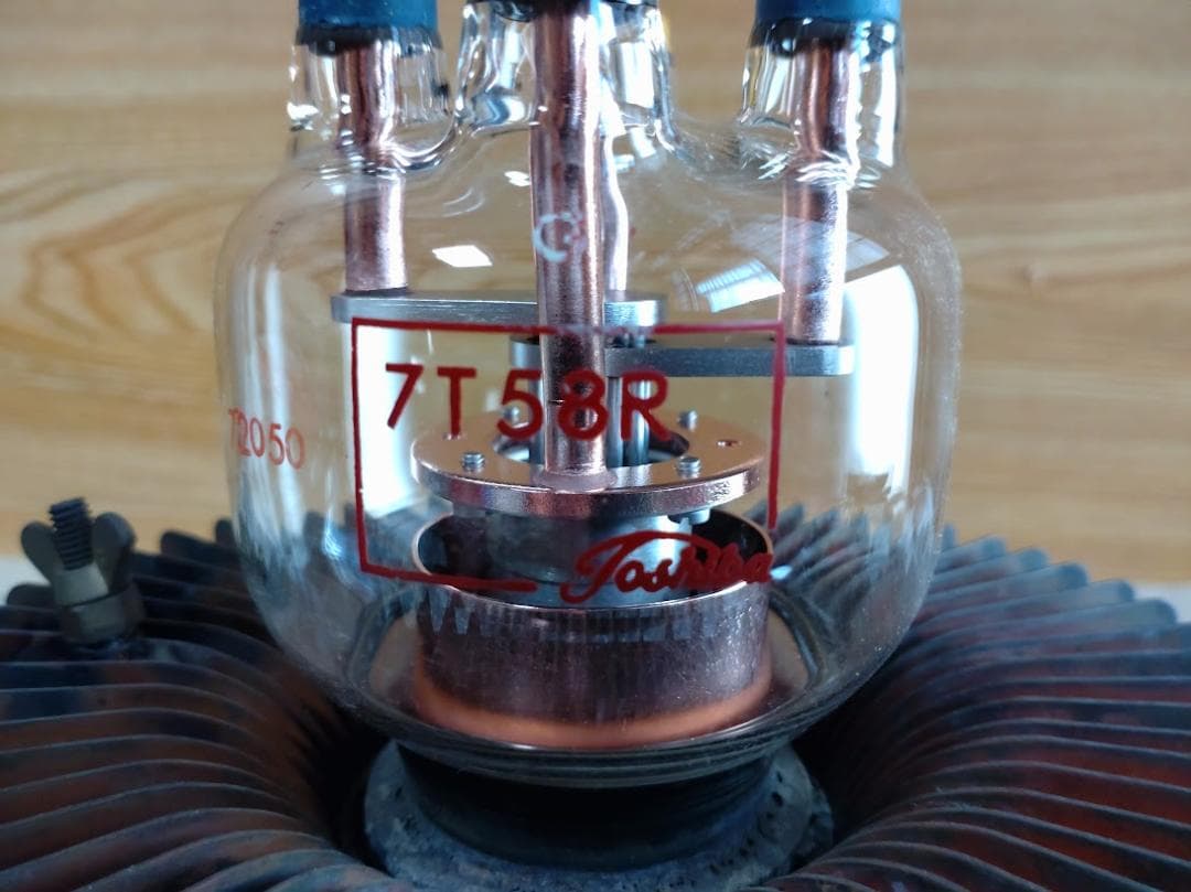 東芝 送信管 7T58R 中古品 L1081027970 - アンプオンライン セール