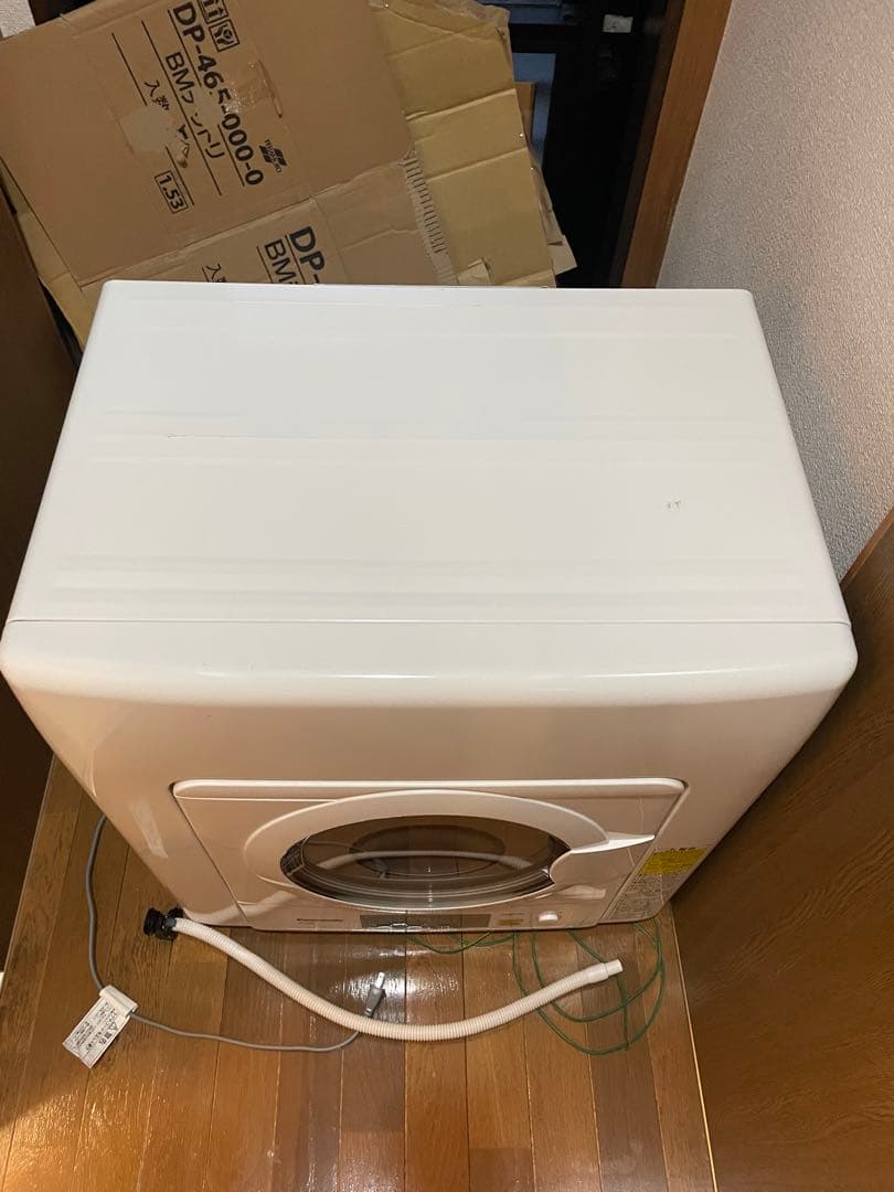 パナソニック 6.0kg 電気衣類乾燥機　NH-D603-W 2021年製
