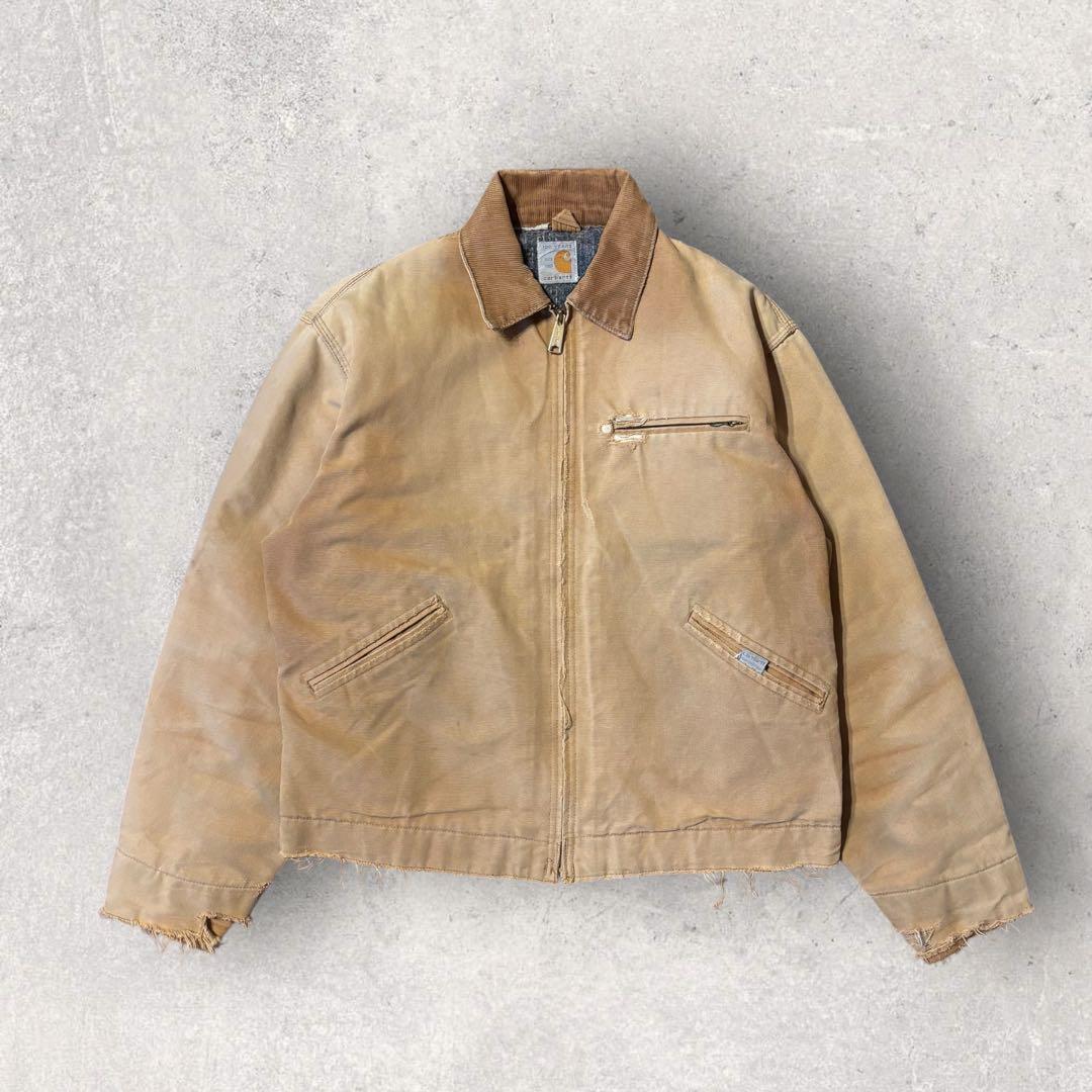 カーハート】デトロイトジャケット L相当 短丈 100周年モデル 80s i