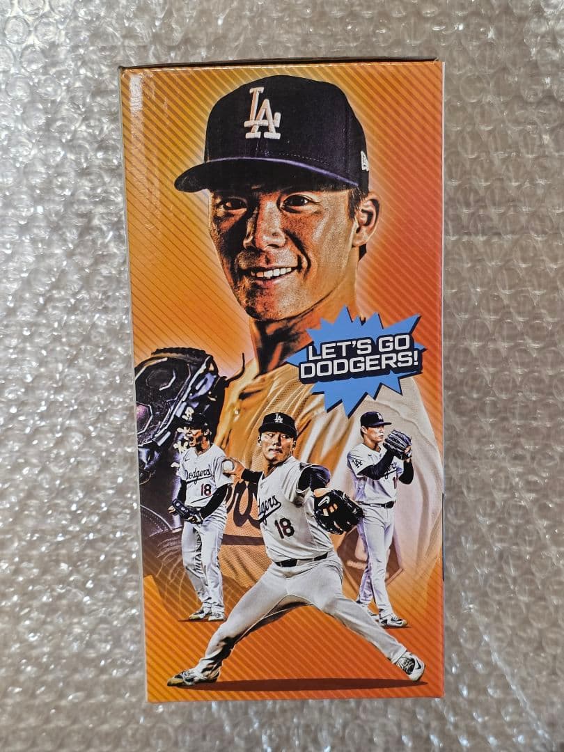 山本由伸 ボブルヘッド フィギュア - メルカリ