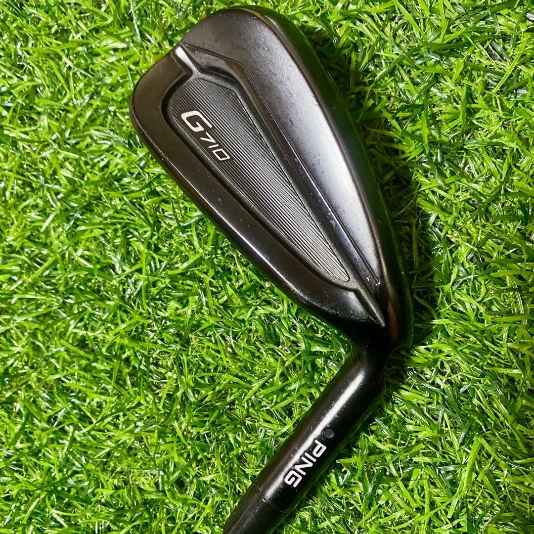 PING ピン G710 アイアンセット 6本 黒ドット S 右 クラブ メンズ