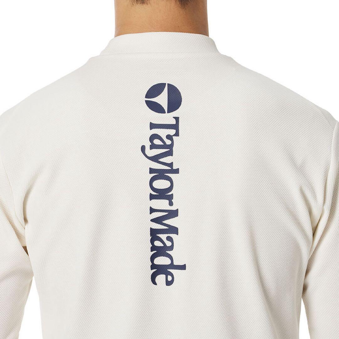 新品未使用】テーラーメイド モックネック シャツ オフホワイト