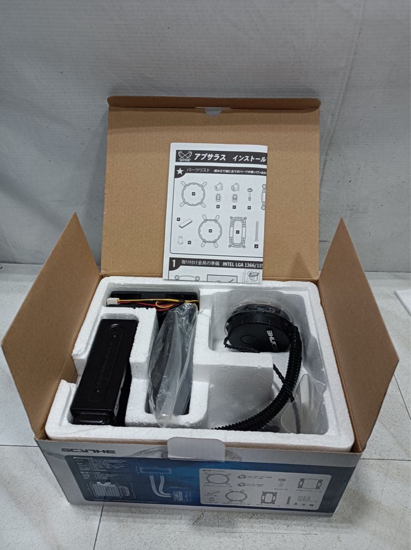 八6891【美品】SCYTHE サイズ CPUクーラー アプサラス90 - メルカリ