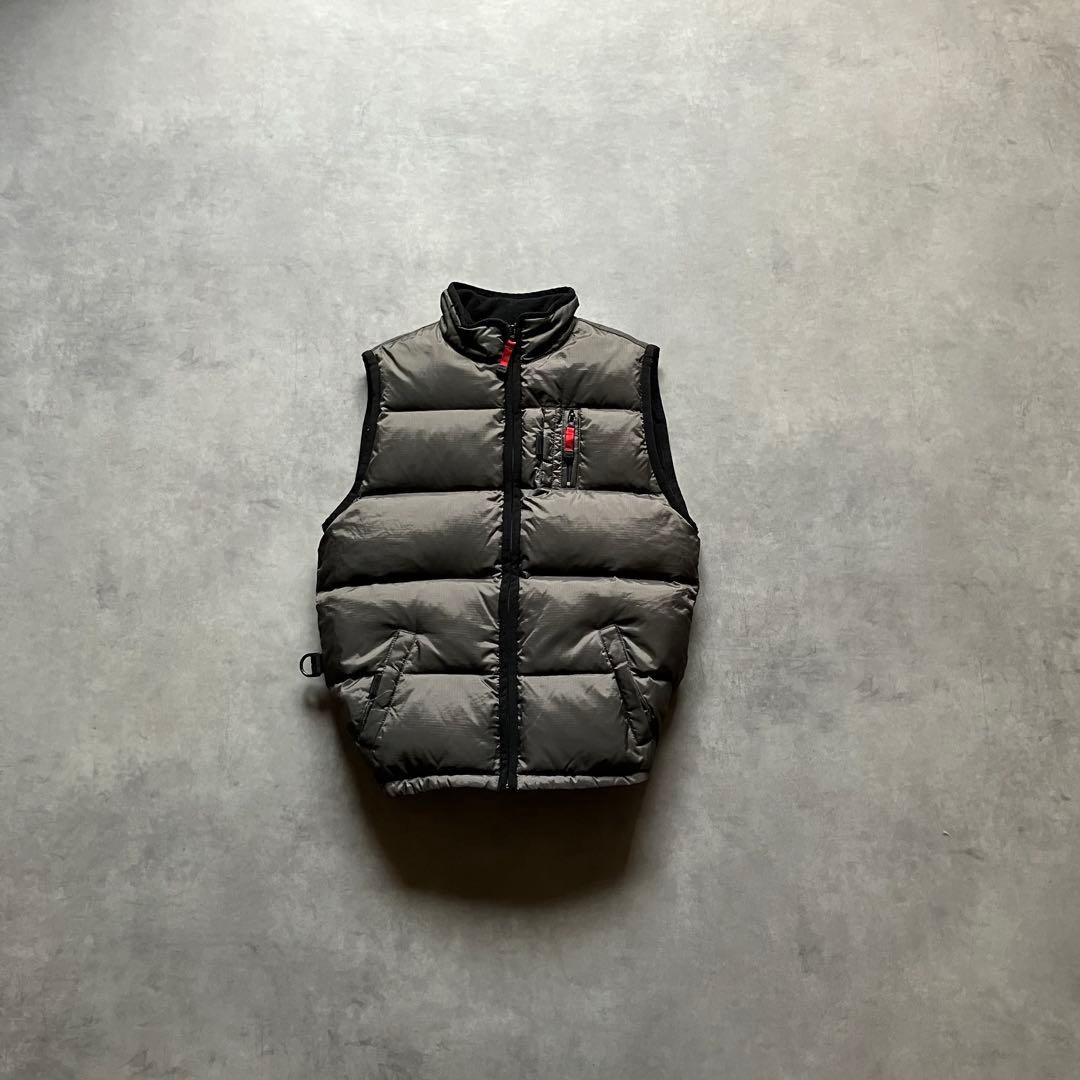 00s y2k archive old gap tech down vest - メルカリ