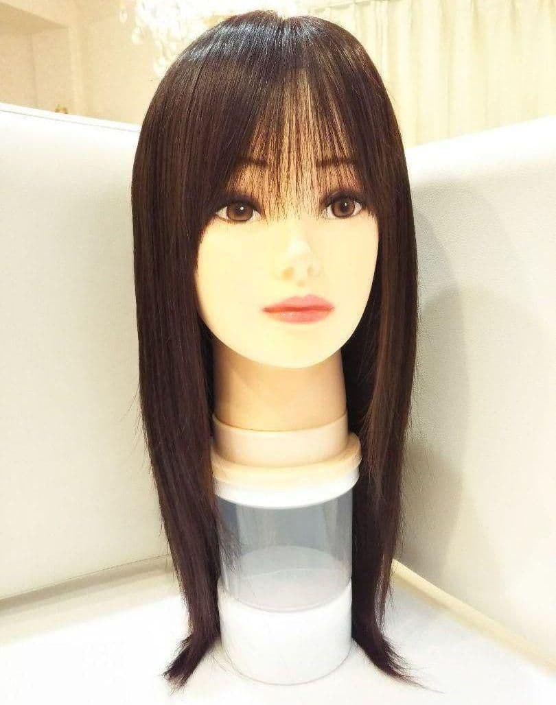 レミー人毛100%✨Ｉ型つむじ総手植え地肌✨プレミアム 北川景子❣️美人ロング✨