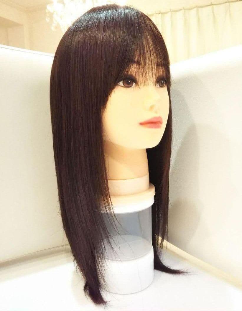 レミー人毛100%✨Ｉ型つむじ総手植え地肌✨プレミアム 北川景子❣️美人ロング✨