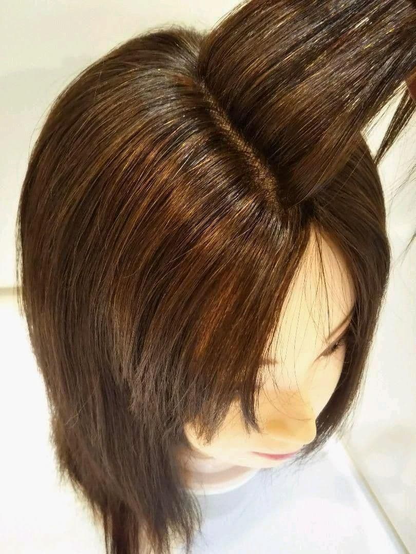 レミー人毛100%✨Ｉ型つむじ総手植え地肌✨プレミアム 北川景子❣️美人ロング✨