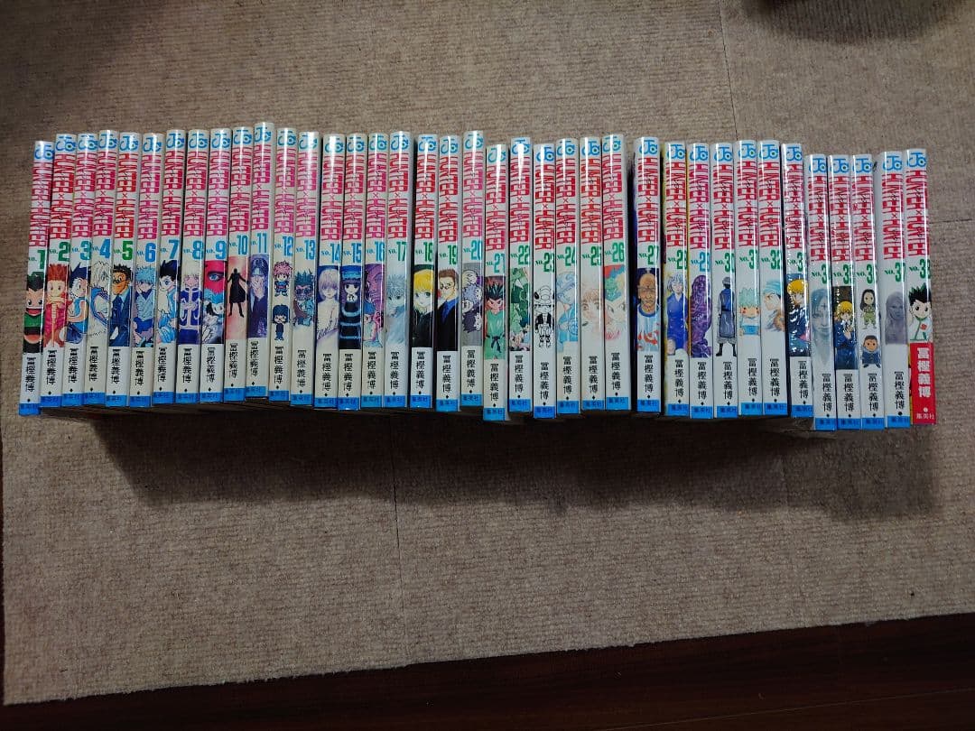 HUNTERHUNTER1〜38巻全巻セット！ HUNTER×HUNTER ハンター×ハンター コミック 1-38巻セット (集英社