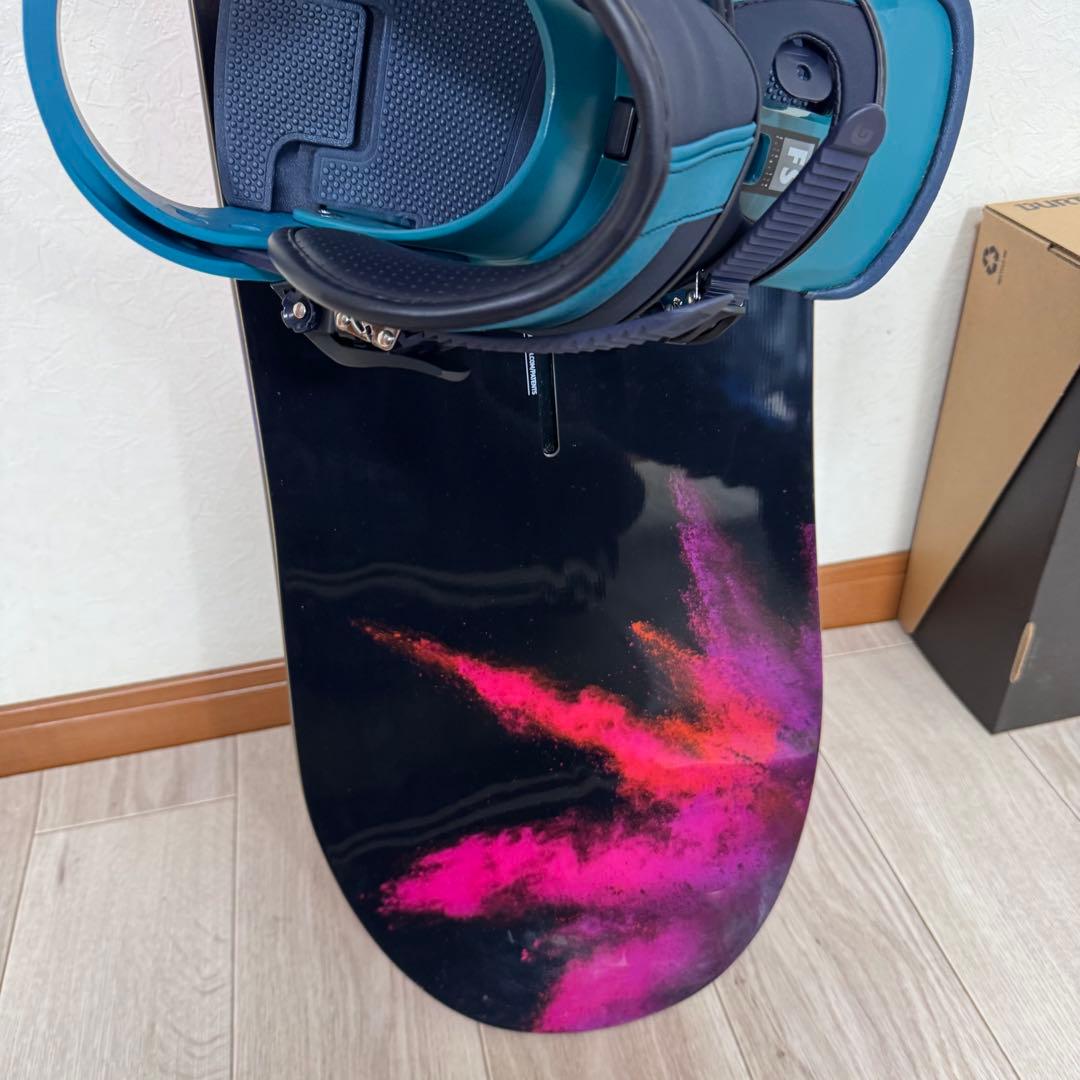 専用BURTON SOCIAL 142cm スノボードセット グラトリ