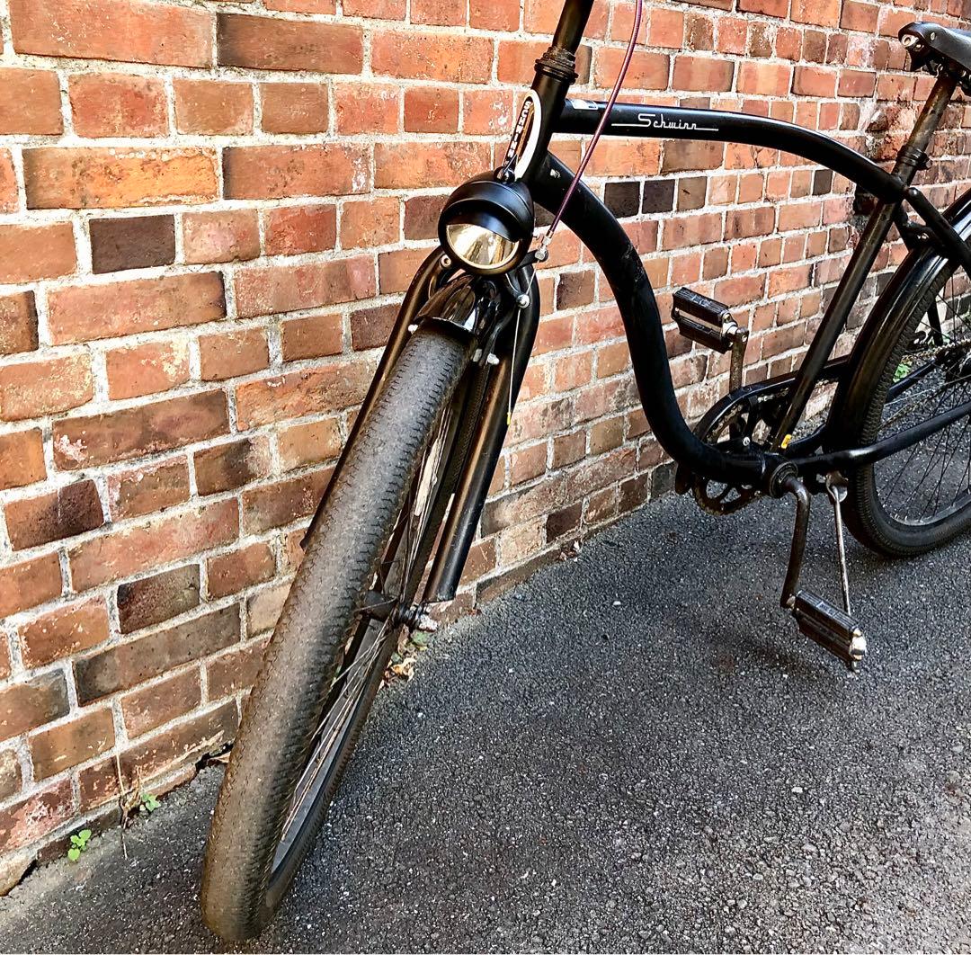 希少schwinn S-1ビーチクルーザー クラシックblack custom - メルカリ
