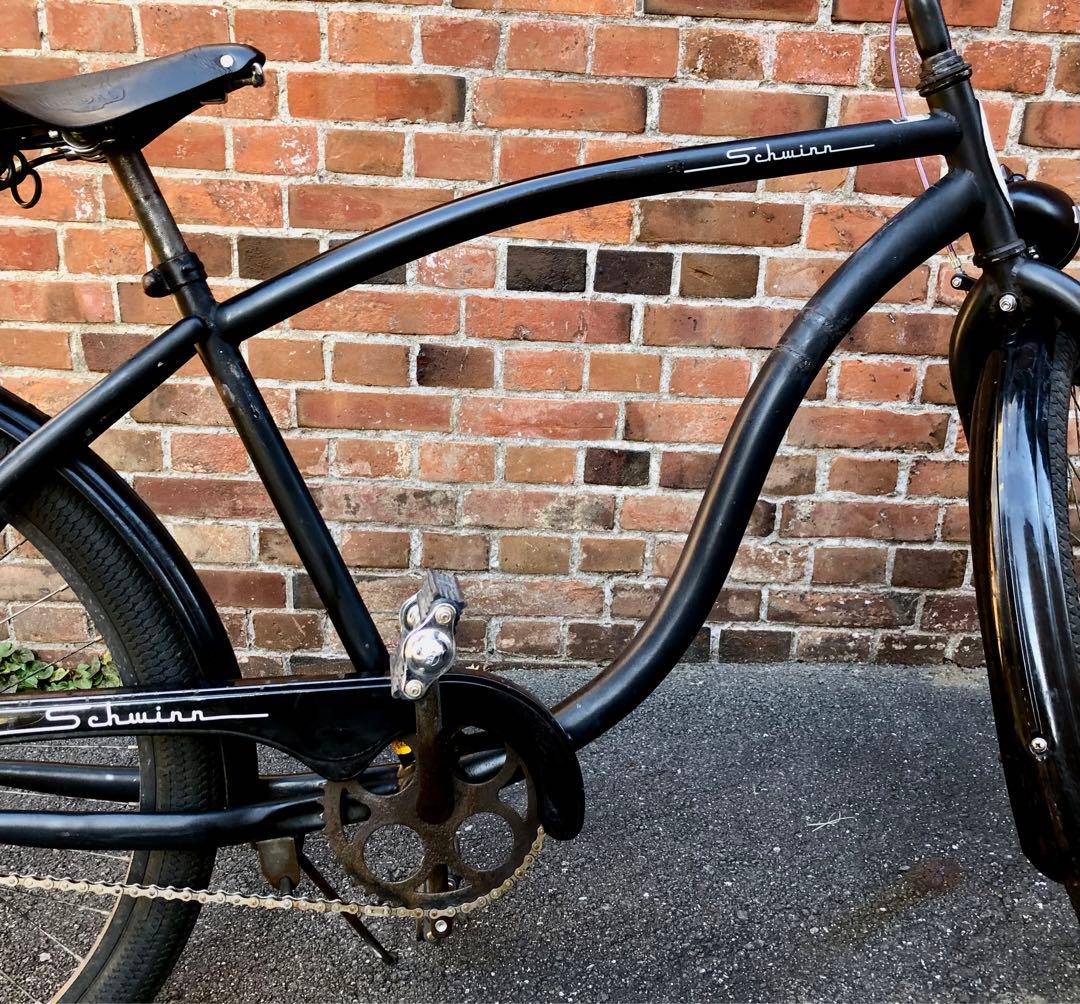 希少schwinn S-1ビーチクルーザー クラシックblack custom - メルカリ