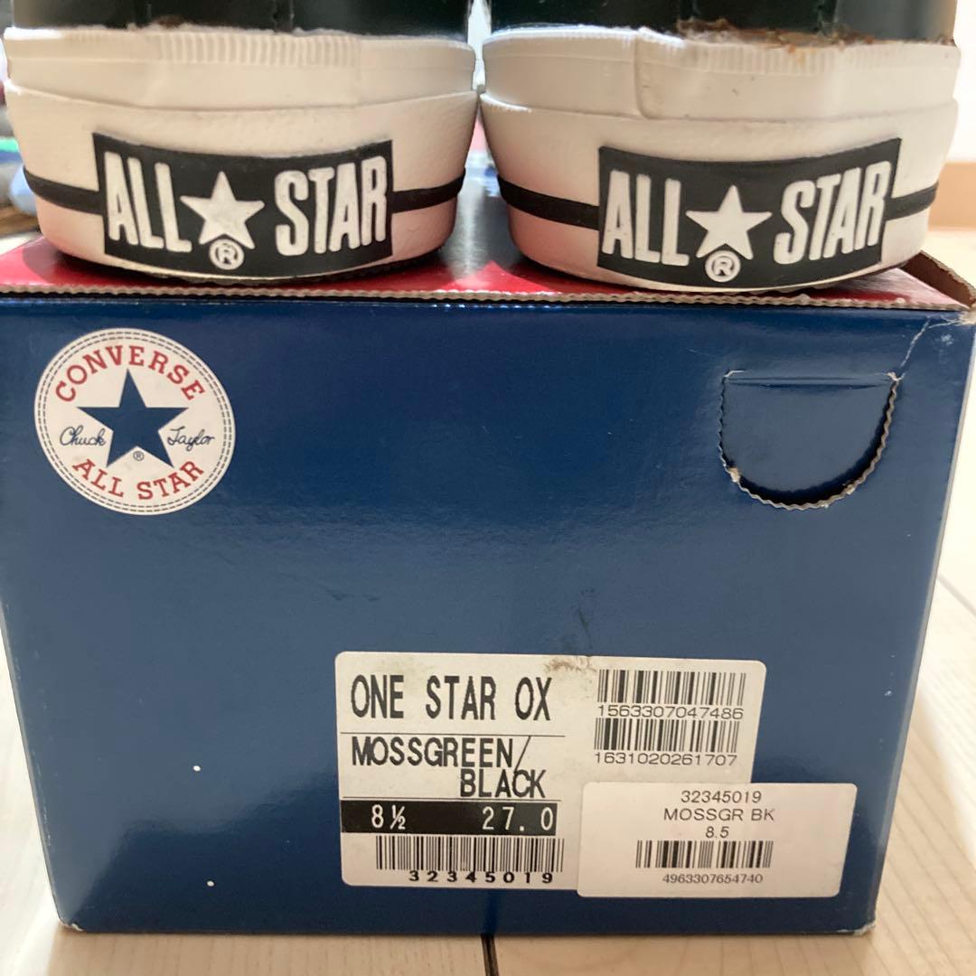 新品未使用 コンバース ワンスター モスグリーン 27.0cm デッドストック